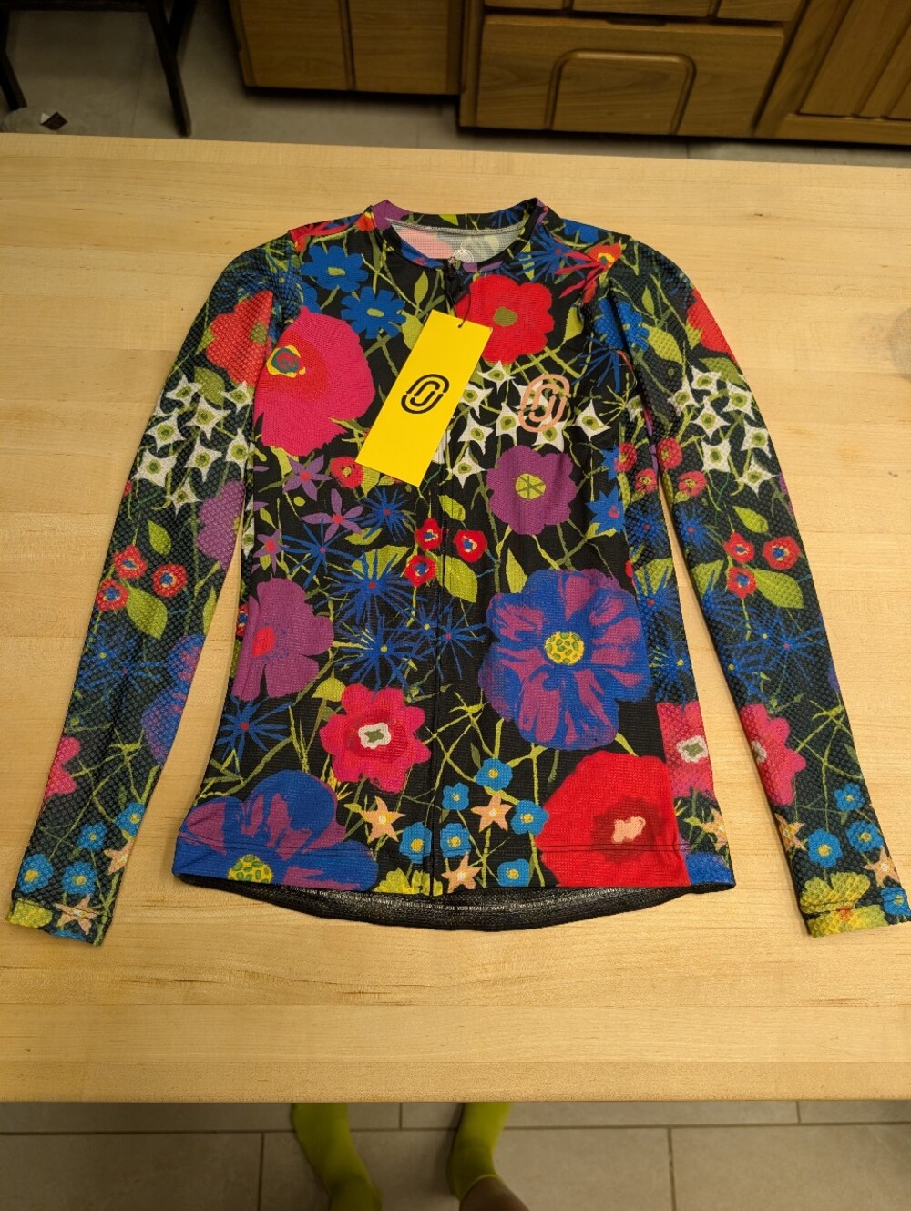 Ostroy Fiori Notturni Long-Sleeve Women's Jersey